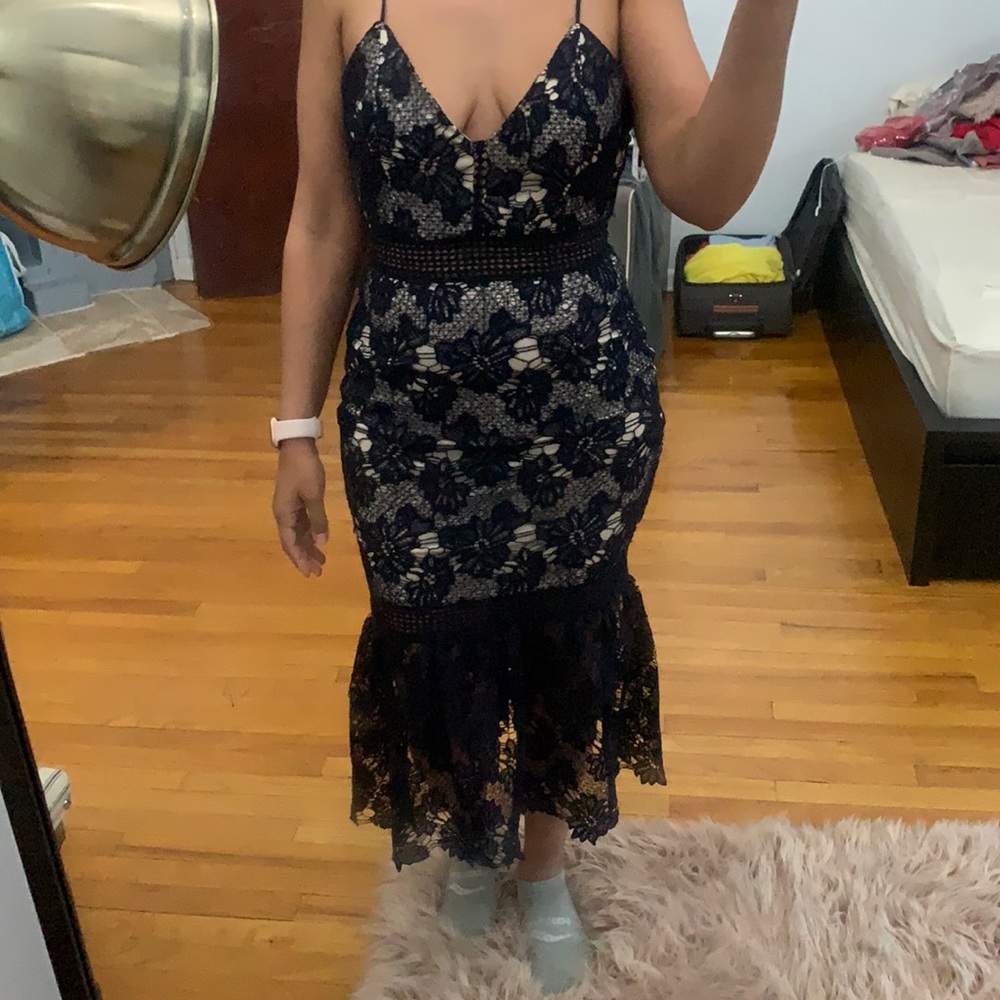 Navy Blue Dress